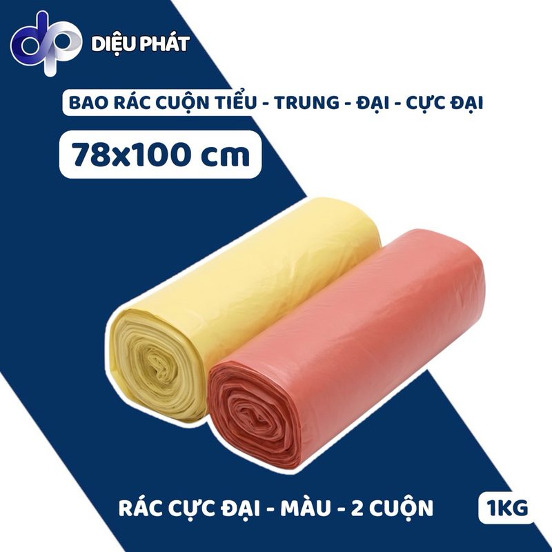 Ảnh 9 của COMBO Sỉ 25 Túi Rác Cuộn Đen Và Màu Gói 1KG Dày Dặn Dai Chắc Có Đường Gân Xé Tiện Lợi Cho Gia Đình