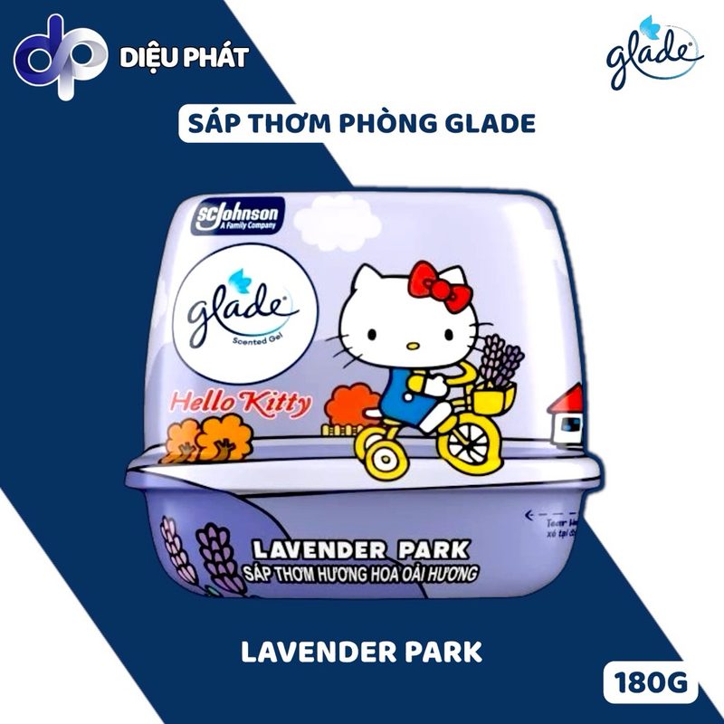 Ảnh 16 của COMBO Sáp Thơm Glade 180g – 16 Hương (9 Cơ Bản, 3 Cao Cấp, 4 Hello Kitty) | Khử Mùi Thơm 30 Ngày