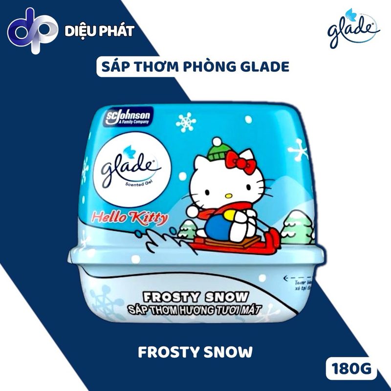 Ảnh 6 của COMBO Sáp Thơm Glade 180g – 16 Hương (9 Cơ Bản, 3 Cao Cấp, 4 Hello Kitty) | Khử Mùi Thơm 30 Ngày