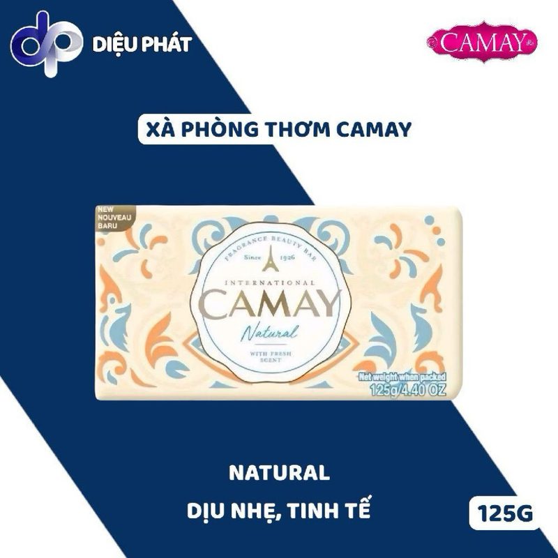 COMBO 9 Xà Phòng Tắm Camay Thơm Lâu Hương Nước Hoa Cổ Điển Classic Chic Naturel 128G
