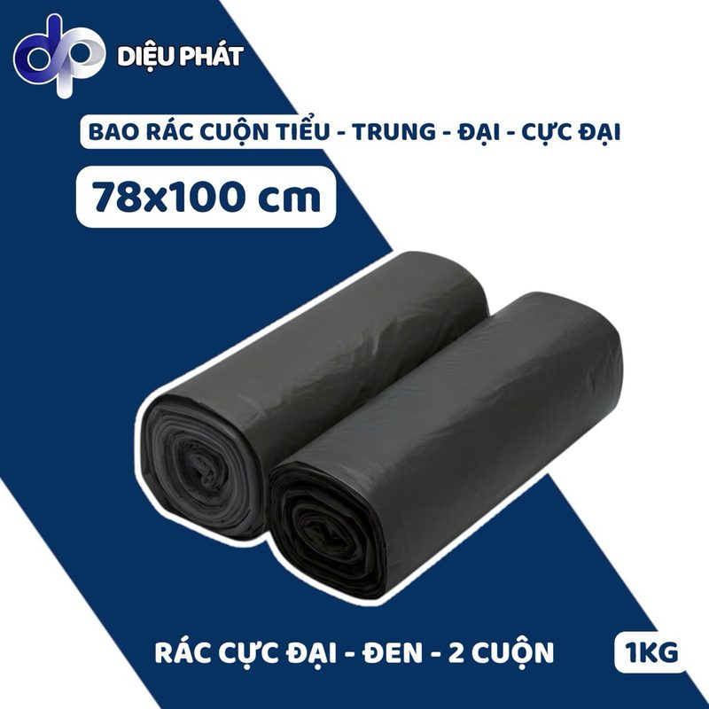 Ảnh 8 của COMBO Sỉ 25 Túi Rác Cuộn Đen Và Màu Gói 1KG Dày Dặn Dai Chắc Có Đường Gân Xé Tiện Lợi Cho Gia Đình