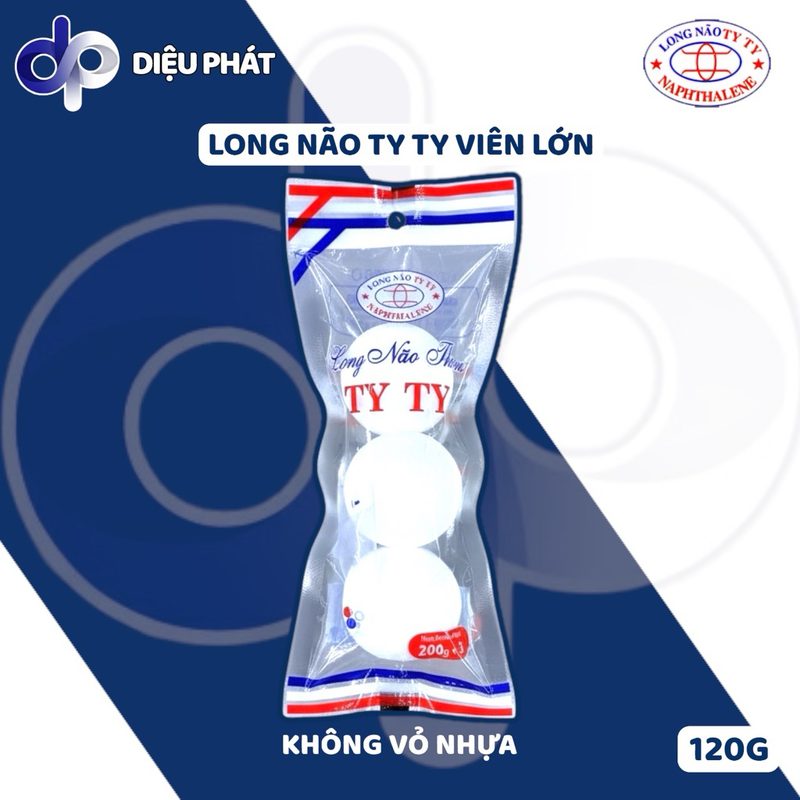 COMBO Long Não Ty Ty Gói 120G 3 Viên Lớn Có Vỏ Và Không Vỏ Đuổi Côn Trùng